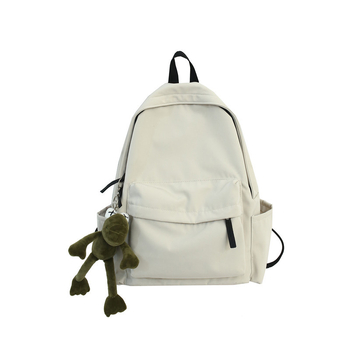 Uniszex iskolai hátizsák Koreai Harajuku Ulzzang stílusban, nagy kapacitású 36-55 L, nylon anyag, légáteresztő poliészter bélés, görbült vállpántok, utcai divat, egyszínű