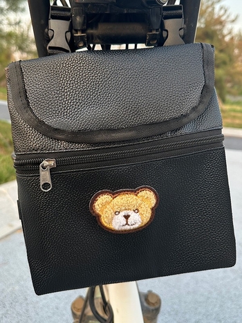 Kožna viseća torba za bicikl i tricikl, vodootporna, kapacitet 3,5 L, visi organizator
