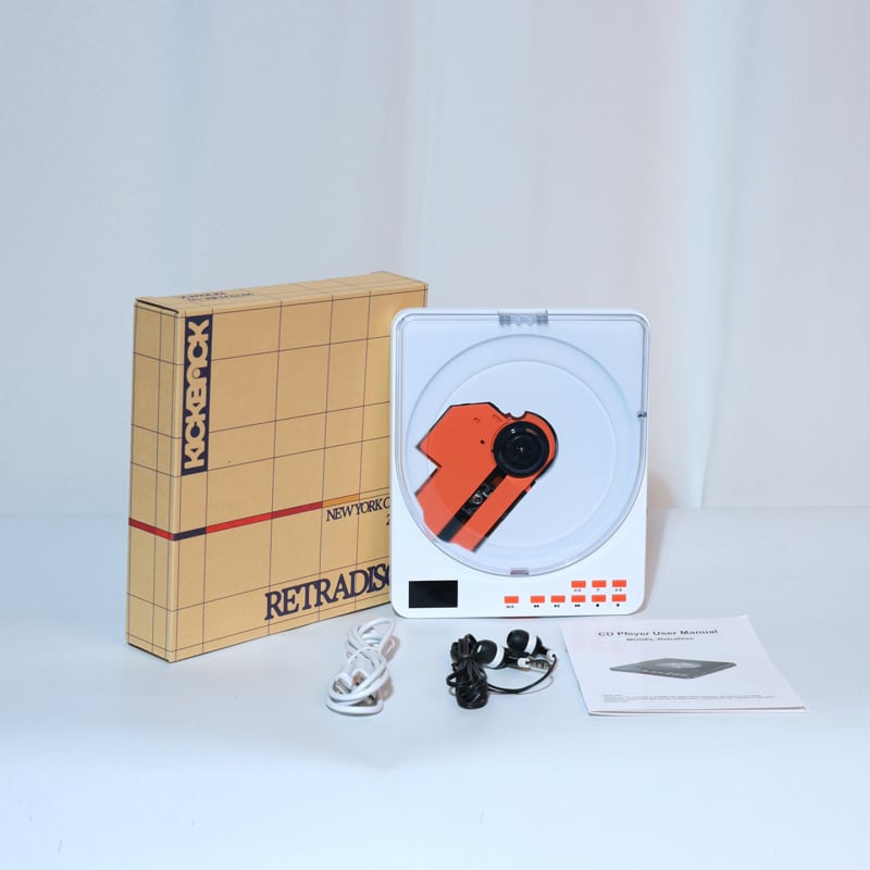 Bayin Box преносим CD плеър за музика и английско обучение