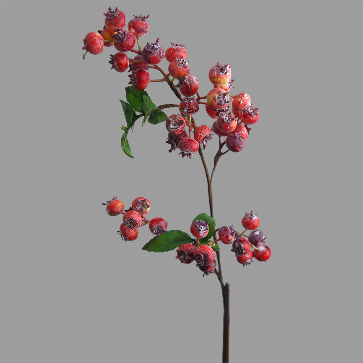 Afine artificiale, stil european proaspat pentru decor interior al livingului, ornament decorativ și recuzită pentru fotografie, flori de mătase, 62 cm