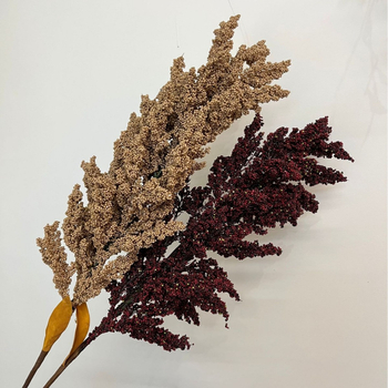 Plante artificiale de sorg și orz pentru aranjamente florale artistice, decor de nuntă, peisagistică și recuzită pentru fotografie