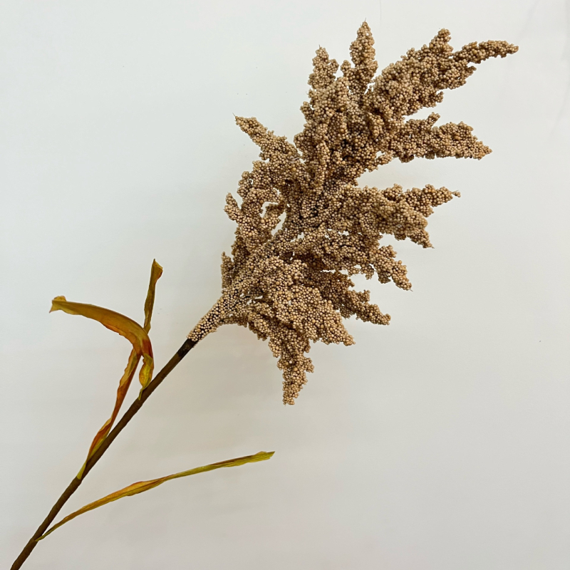 Plante artificiale de sorg și orz pentru aranjamente florale artistice, decor de nuntă, peisagistică și recuzită pentru fotografie
