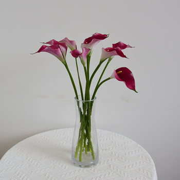Flori artificiale Calla Lily pentru living și sufragerie, decorațiuni florale pentru nunți
