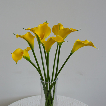 Flori artificiale Calla Lily pentru living și sufragerie, decorațiuni florale pentru nunți