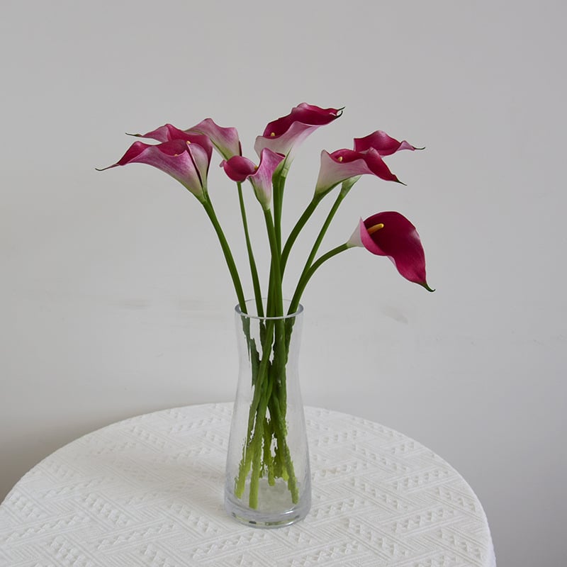 Flori artificiale Calla Lily pentru living și sufragerie, decorațiuni florale pentru nunți