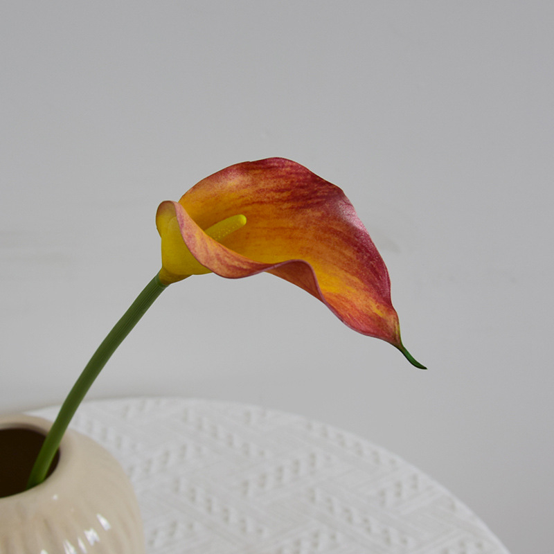 Flori artificiale Calla Lily pentru living și sufragerie, decorațiuni florale pentru nunți