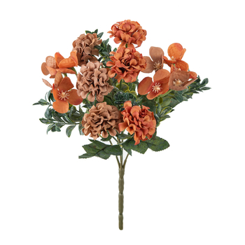 Μπουκέτο μεταξωτών Hydrangea σε βιντάζ στυλ για γάμους, σκηνές φωτογράφισης και διακόσμηση σπιτιού