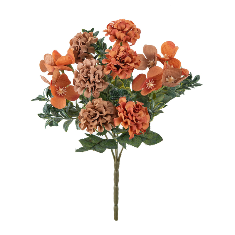Μπουκέτο μεταξωτών Hydrangea σε βιντάζ στυλ για γάμους, σκηνές φωτογράφισης και διακόσμηση σπιτιού