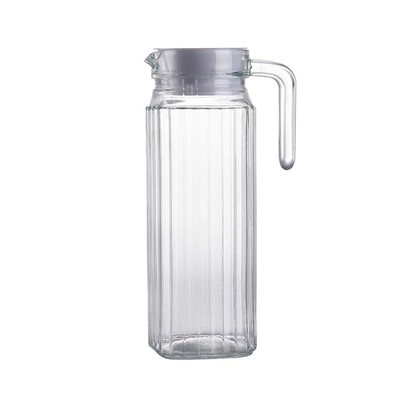 Ceainic din sticlă rezistent la căldură, cu robinet în formă de cioc de rață, capacitate mare, pentru ceai și băuturi reci, model glaciar