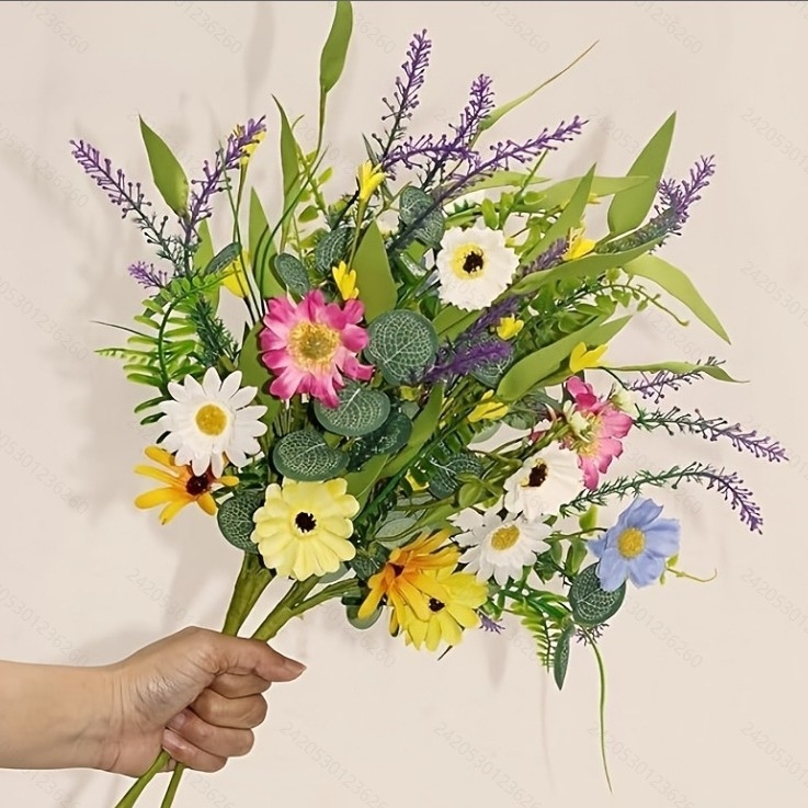 Stemuri de lavandă artificiale, buchet, 30–100 cm, decor pentru casă primăvară-vară