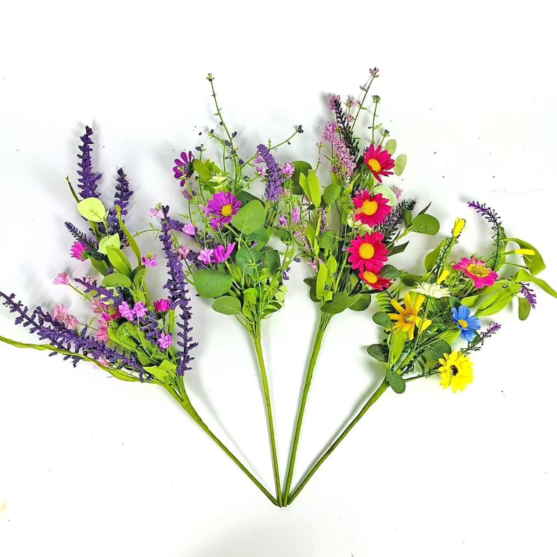 Stemuri de lavandă artificiale, buchet, 30–100 cm, decor pentru casă primăvară-vară