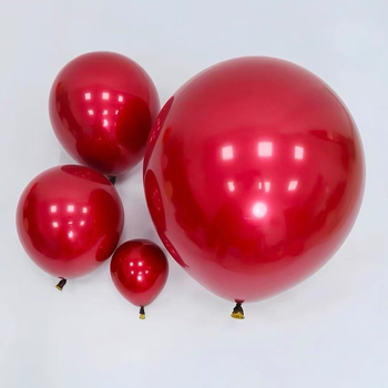 Set de baloane pentru decorul nunții, dimensiuni 5, 10, 12 și 18 inch