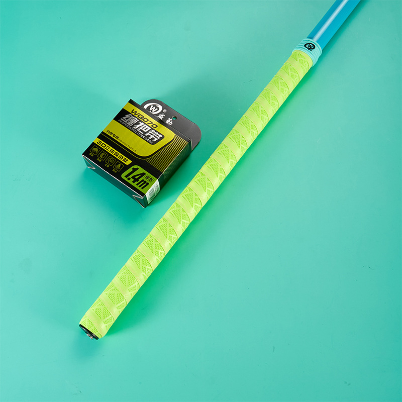 Weiqin 070 Pojas za upijanje znoja za štap za ribolov, produženi držač od 2 m, protuklizni grip, grip za badminton
