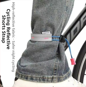 Reflexné pásy na nohy pre cyklistiku, nočné jazdy a beh