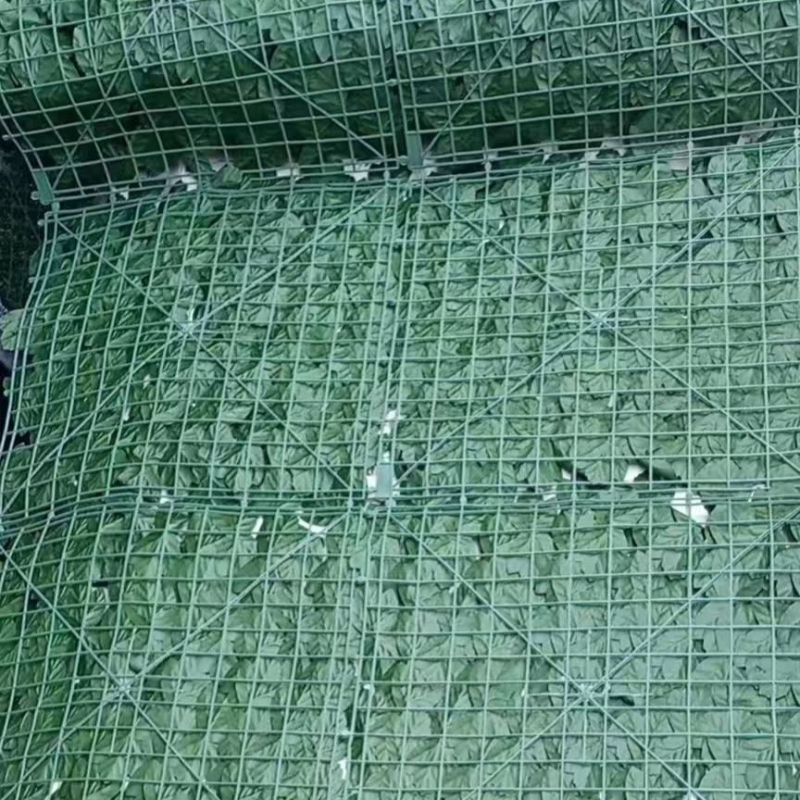 Gard decorativ din plastic cu frunze artificiale pentru balcon și grădină, perete verde exterior