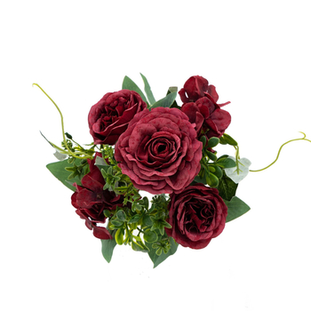 Trandafir artificial decorativ – accesorii pentru nunți și decorul casei