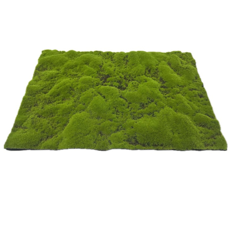 Mușchi artificial și gazon decorativ pentru amenajări, bonsai și micro-peisaje, vitrină