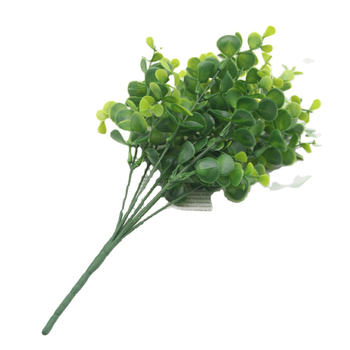 Plante artificiale de eucalipt, buchet cu flori din plastic pentru aranjamente, verdeață pentru pereți cu iarbă