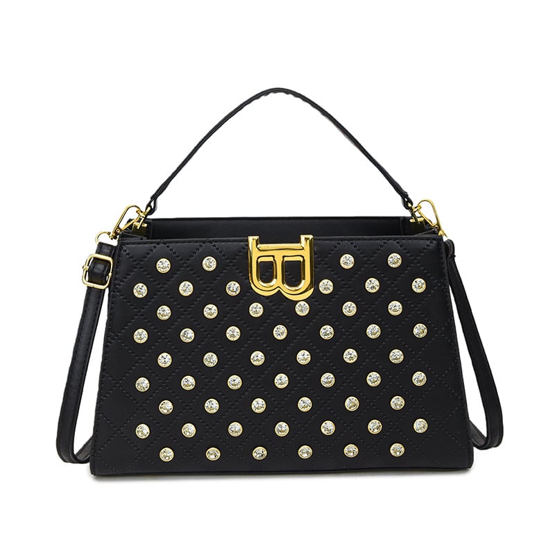 Γυναικεία τσάντα με μαργαριτάρια, αστικός κομψός σχεδιασμός — ώμου και crossbody