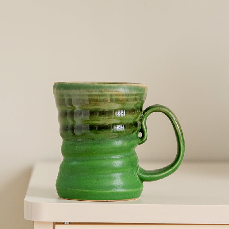 Cană de cafea din ceramică rustică, lucrată manual, glazură de cuptor, în stil japonez, set filtre pour-over