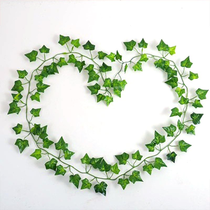 Flori artificiale din rattan cu frunze de struguri, pentru decor interior și exterior
