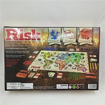 Risk društenska igra s kartama – klasično izdanje