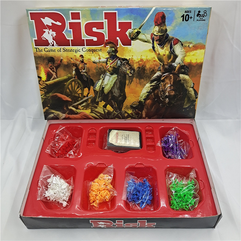 Risk društenska igra s kartama – klasično izdanje