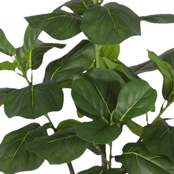Ficus Lyrata artificial, plantă în ghiveci, stil nordic, decor pentru casă și grădină