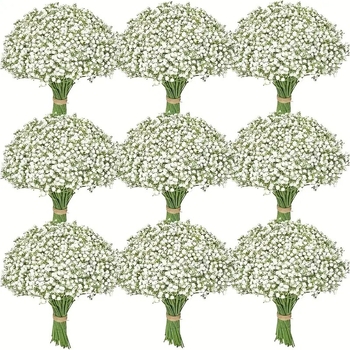 Τεχνητά λευκά λουλούδια Baby's Breath για γάμο και γενέθλια