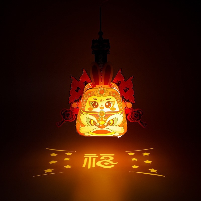 2026 Lanterne cu laser colorate – Kit de materiale pentru copii, lanterne de mână pentru Festivalul Lunii de Toamnă, luminițe de noapte mici