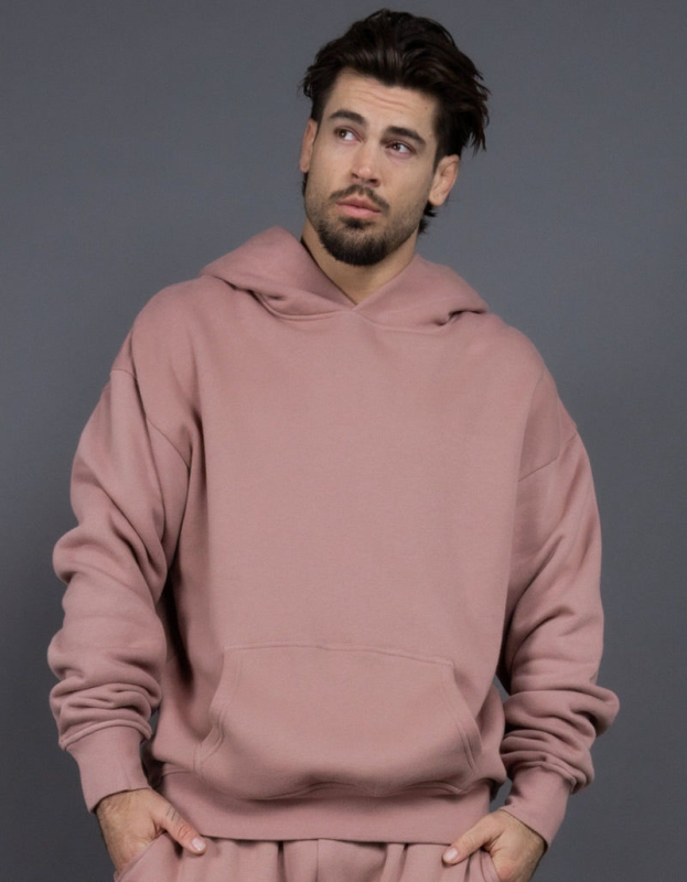 Kapucnis pulóver fleece-béléssel, vastag, 400 g, amerikai stílusú, laza szabás, egyszínű, férfiak és nők számára, őszi-téli szezon