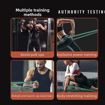 Elastična traka za unutarnji fitness, trening ramena i pomoć pri zgibovima, za muškarce i žene