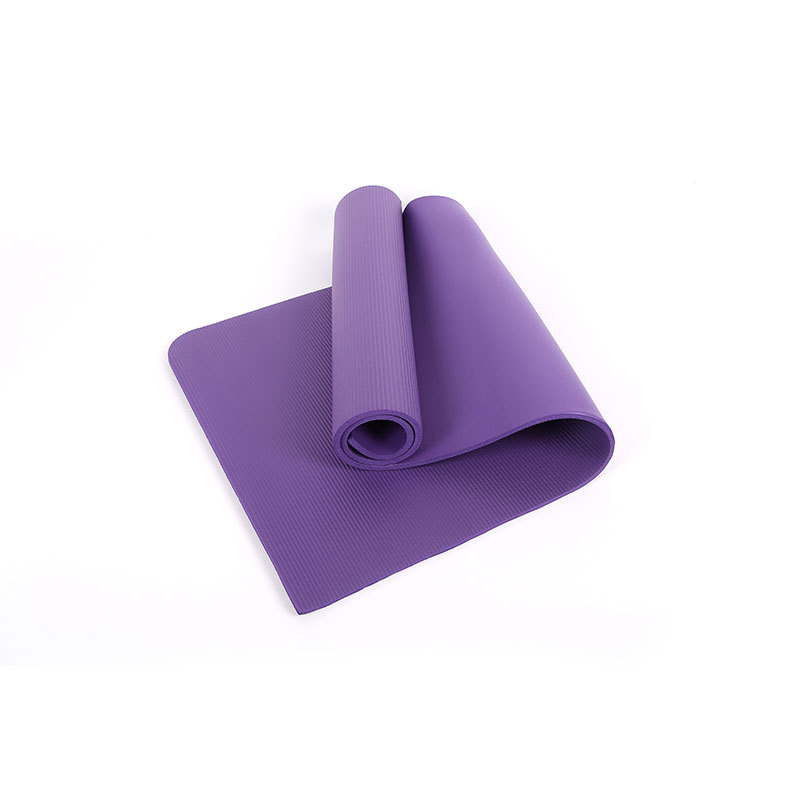 Višebojna joga mat za ples i fitness, 12,7 mm, za početnike – žene i muškarci, produžena i šira