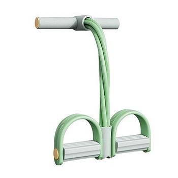 Pedalni otporni pojas za noge, četverotubni elastični kabel za potpuno rastezanje tijela i pomoć pri vježbama sit-up
