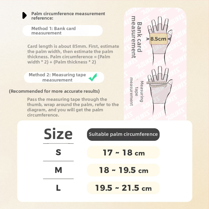 AOLIKES Fitness rukavice na zdvíhanie, priedušné rukavice s polprstami, vhodné na beh a cyklistiku