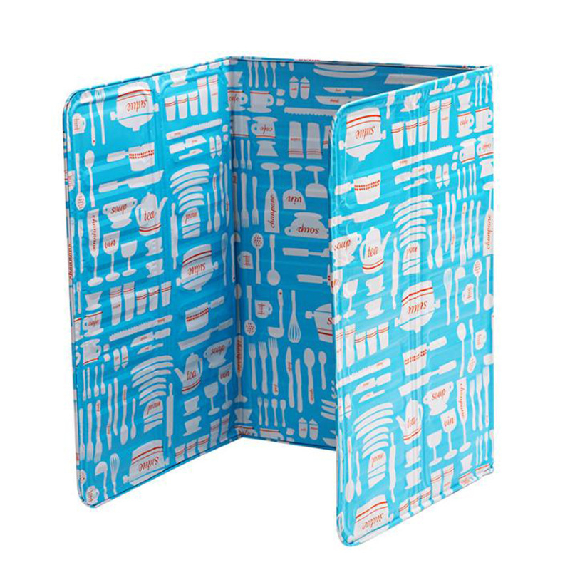 Protecție împotriva stropilor de ulei în bucătărie, plăcuță din aluminiu rezistentă la temperaturi înalte, pentru plită cu un arzător, 83×39 cm