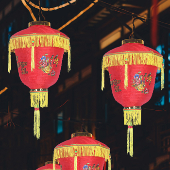 Lampion roșu de palat, în stil tradițional, pentru Festivalul de Primăvară, lanternă decorativă, cadou