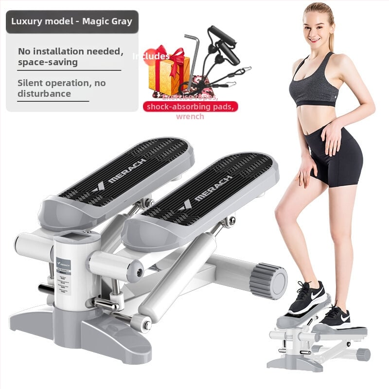 MERACH hidraulički stepper bez montaže, tih, za kućnu upotrebu, kompaktni višefunkcionalni fitness uređaj