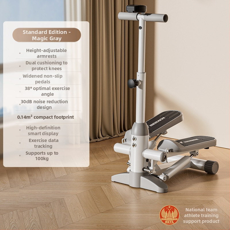 MERACH hidraulički stepper bez montaže, tih, za kućnu upotrebu, kompaktni višefunkcionalni fitness uređaj