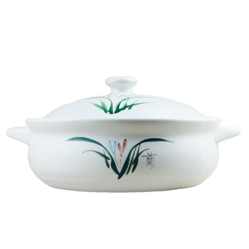 Oală ceramică extralargă, rezistentă la temperaturi înalte, pentru gătit hot pot, cu utilizare casnică, pentru supe cu stomac de porc și pui, compatibilă cu aragaz