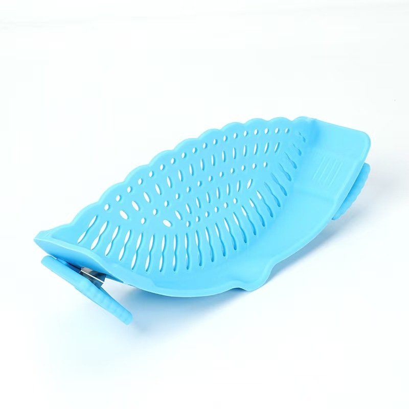 Drenaj din silicon pentru marginea oalei, pentru legume și paste
