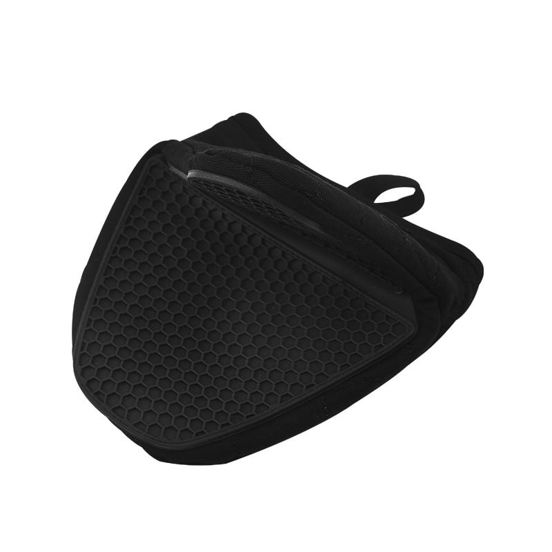 Mănuși izolante din silicon cu căptușeală din bumbac – mănuși de bucătărie mai groase pentru cuptor și cuptor cu microunde, rezistente la căldură