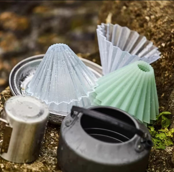 Origami Air filtru de cafea din rășină, set filtrare V60