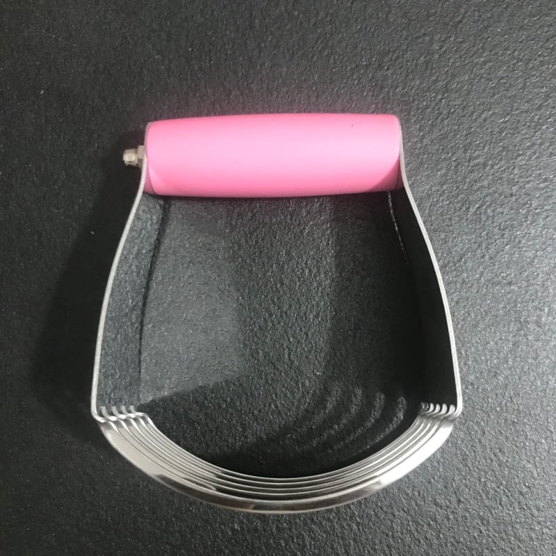 Mixer din oțel inoxidabil multicolor cu spatulă pentru făină și tel de bucătărie