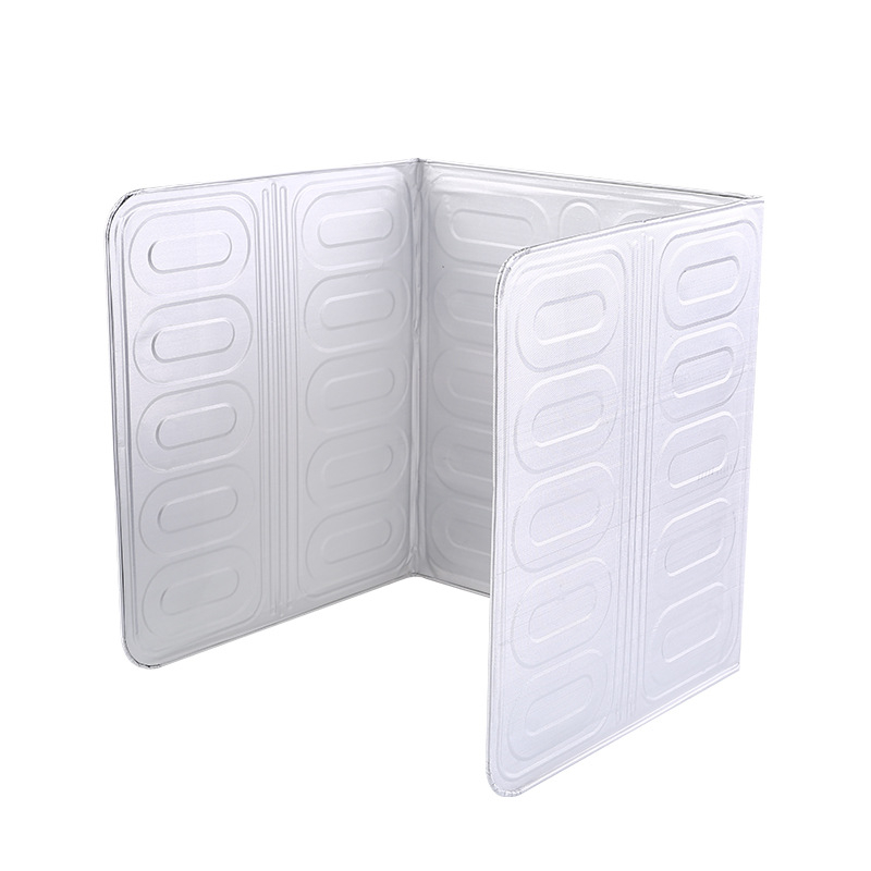 Protecție împotriva stropilor de ulei pentru aragaz, folie de aluminiu, izolație termică, imprimeu creativ