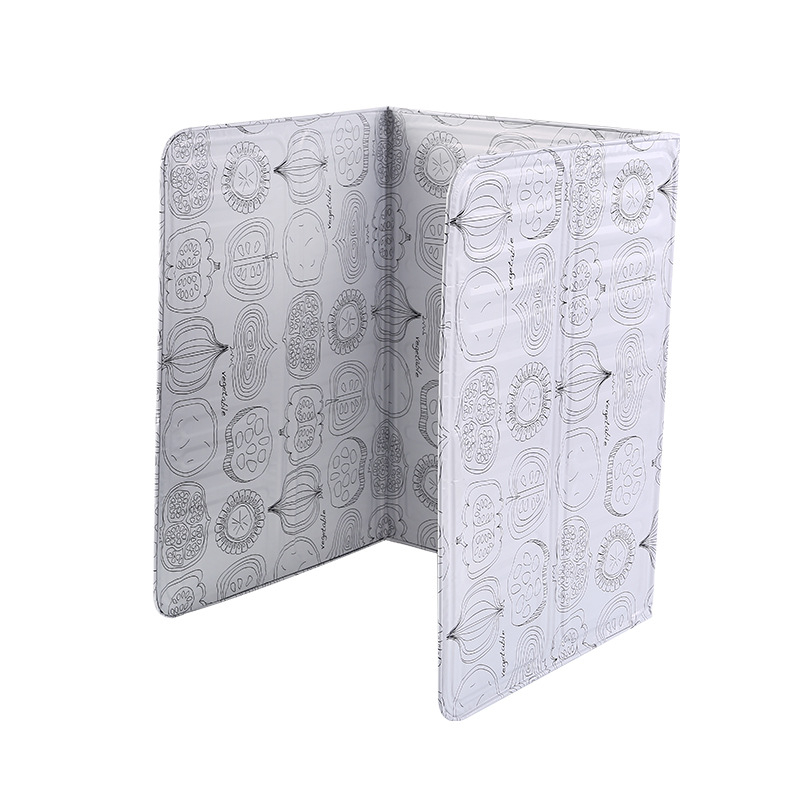 Protecție împotriva stropilor de ulei pentru aragaz, folie de aluminiu, izolație termică, imprimeu creativ