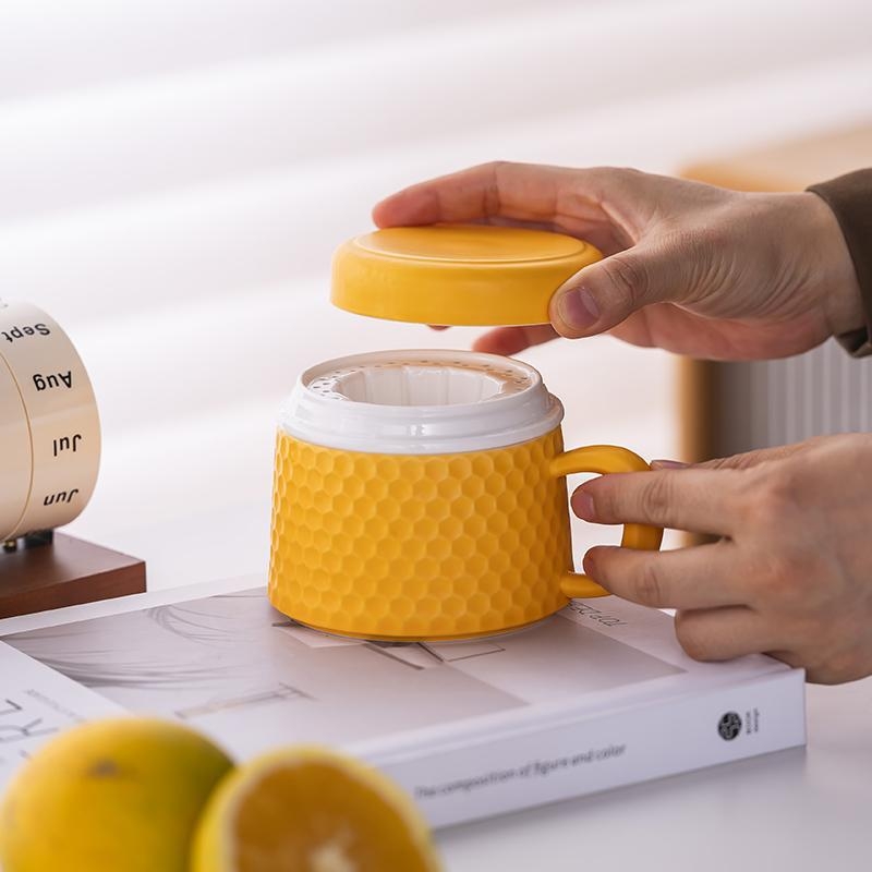 Presă de suc ceramică, fără vopsea, dispozitiv portabil pentru stoarcerea lămâilor, mic storcător manual