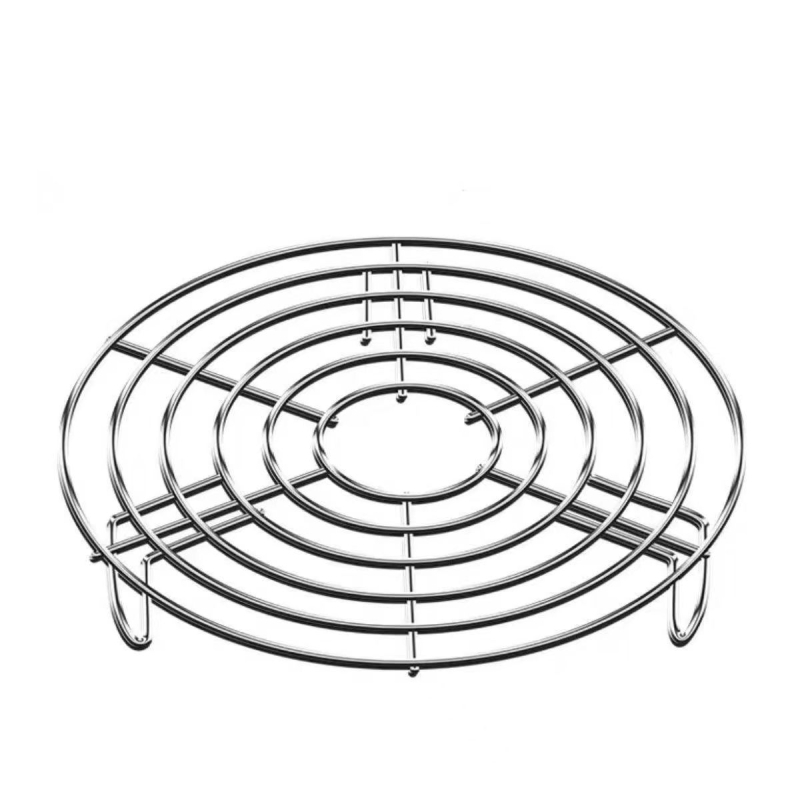 Raft de aburi triunghiular din oțel inoxidabil 304, non-magnetic, suport cu picioare înalte, raft de aburi multifuncțional