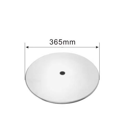 Inel circular din oțel inoxidabil gros și capac pentru plită ceramică electrică și plită cu inducție