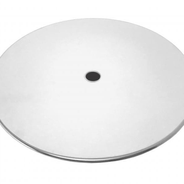 Inel circular din oțel inoxidabil gros și capac pentru plită ceramică electrică și plită cu inducție